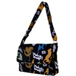 Pattern Design Seamless Texture Full Print Messenger Bag (S)