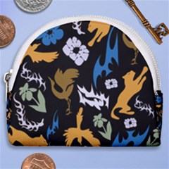 Horseshoe Style Canvas Pouch 