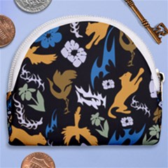 Horseshoe Style Canvas Pouch 