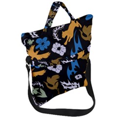 Fold Over Handle Tote Bag 