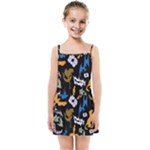 Pattern Design Seamless Texture Kids  Summer Sun Dress