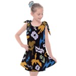 Pattern Design Seamless Texture Kids  Tie Up Tunic Dress
