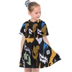 Pattern Design Seamless Texture Kids  Sailor Dress