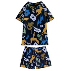 Kids  Swim T-Shirt and Shorts Set 