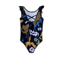 Kids  Frill Swimsuit 