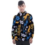 Pattern Design Seamless Texture Men s Front Pocket Pullover Windbreaker