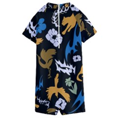 Kids  Boyleg Half Suit Swimwear 