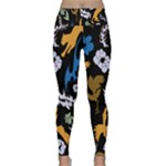 Pattern Design Seamless Texture Lightweight Velour Classic Yoga Leggings