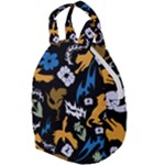 Pattern Design Seamless Texture Travel Backpack