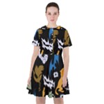Pattern Design Seamless Texture Sailor Dress