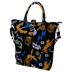 Buckle Top Tote Bag 