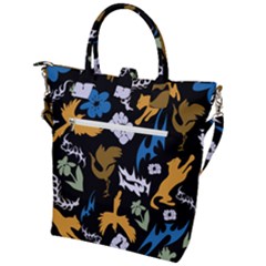 Buckle Top Tote Bag 