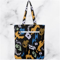 Double Zip Up Tote Bag 