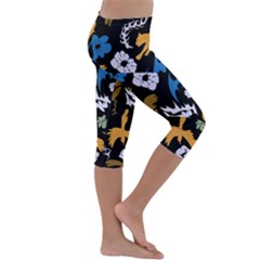 Kids  Lightweight Velour Capri Leggings  