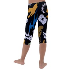 Kids  Lightweight Velour Capri Leggings  