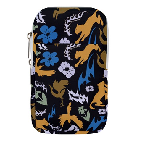 Pattern Design Seamless Texture Waist Pouch (Small) from ArtsNow.com