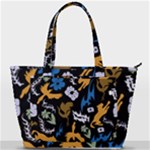 Pattern Design Seamless Texture Back Pocket Shoulder Bag 