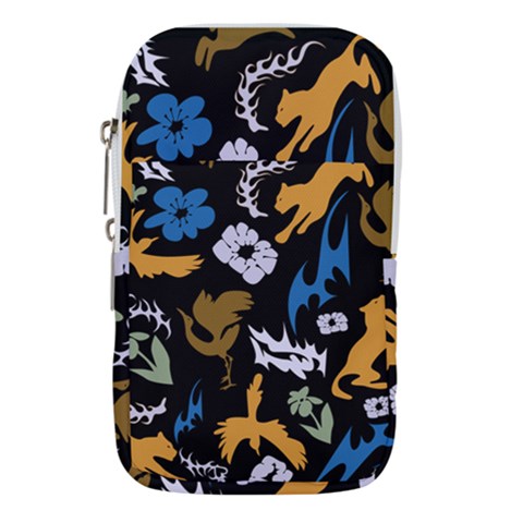 Pattern Design Seamless Texture Waist Pouch (Large) from ArtsNow.com
