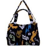 Pattern Design Seamless Texture Double Compartment Shoulder Bag