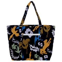 Zip Up Canvas Bag 