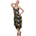 Pattern Design Seamless Texture Layered Bottom Dress