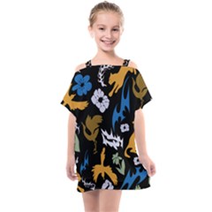 Kids  One Piece Chiffon Dress 