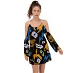 Pattern Design Seamless Texture Boho Dress