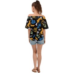 Off Shoulder Short Sleeve Top 