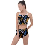 Pattern Design Seamless Texture Summer Cropped Co-Ord Set