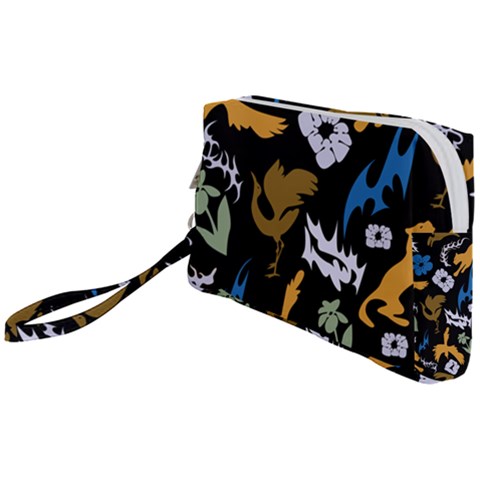 Pattern Design Seamless Texture Wristlet Pouch Bag (Small) from ArtsNow.com