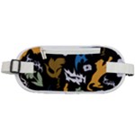 Pattern Design Seamless Texture Rounded Waist Pouch