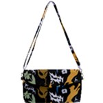 Pattern Design Seamless Texture Removable Strap Clutch Bag