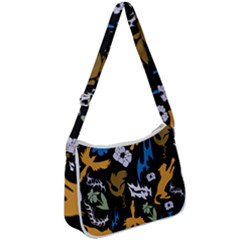 Zip Up Shoulder Bag 