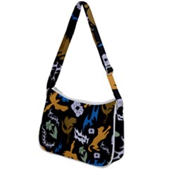 Zip Up Shoulder Bag 