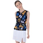 Pattern Design Seamless Texture Women s Sleeveless Sports Top