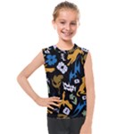 Pattern Design Seamless Texture Kids  Mesh Tank Top