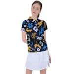 Pattern Design Seamless Texture Women s Polo T-Shirt