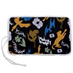 Pattern Design Seamless Texture Pen Storage Case (L)