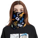 Pattern Design Seamless Texture Face Covering Bandana (Two Sides)