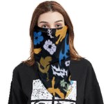 Pattern Design Seamless Texture Face Covering Bandana (Triangle)
