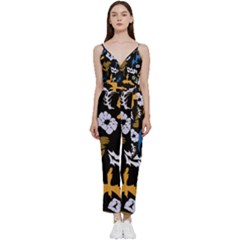 V-Neck Camisole Jumpsuit 