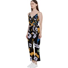 V-Neck Camisole Jumpsuit 