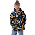 Pattern Design Seamless Texture Kids  Oversized Hoodie