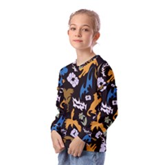 Kids  Long Sleeve T-Shirt with Frill  