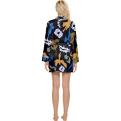 Long Sleeve Satin Robe 