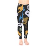 Pattern Design Seamless Texture Kids  Classic Winter Leggings