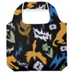 Pattern Design Seamless Texture Foldable Grocery Recycle Bag