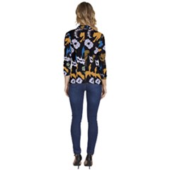 Women s One-Button 3/4 Sleeve Short Jacket 
