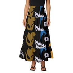 Tiered Ruffle Maxi Skirt 
