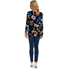 Long Sleeve Crew Neck Pullover Top 
